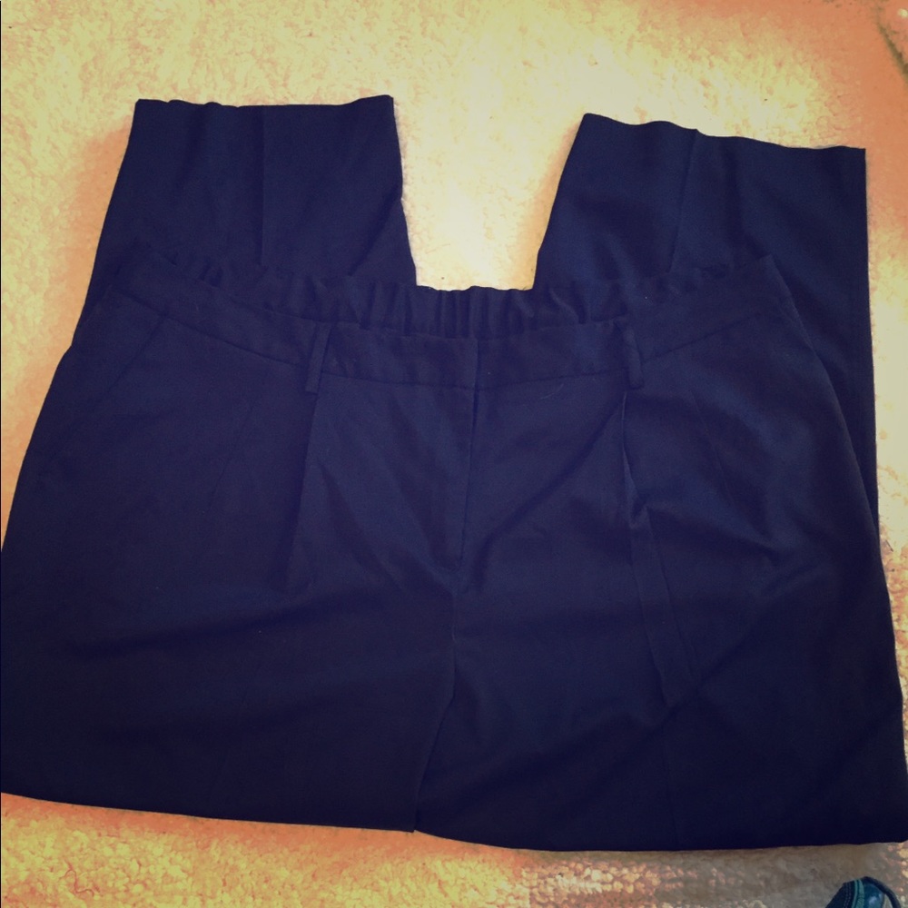 Talbots Petite Plus Navy Dress Pants